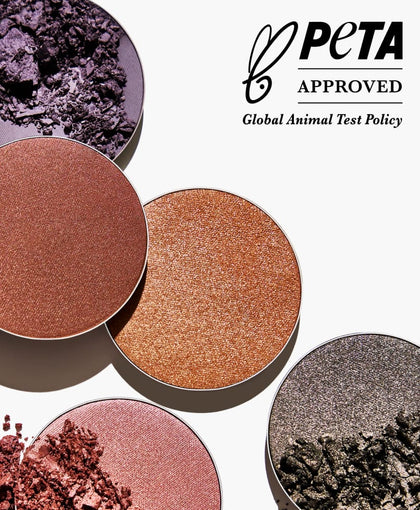Imbe Pots und Peta approved global animal test policy badge