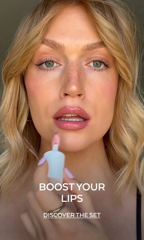 UND GRETEL Lip Booster Set Lippenöl auftragen