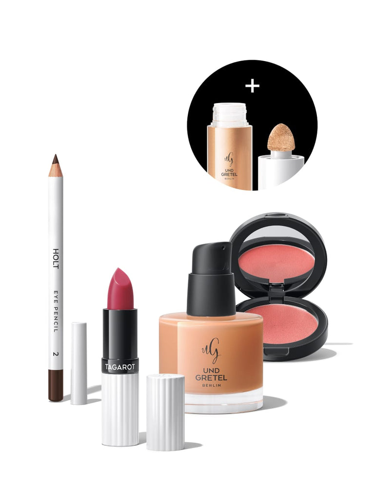 Make-up Routine-Set für jeden Tag Vacation Routine