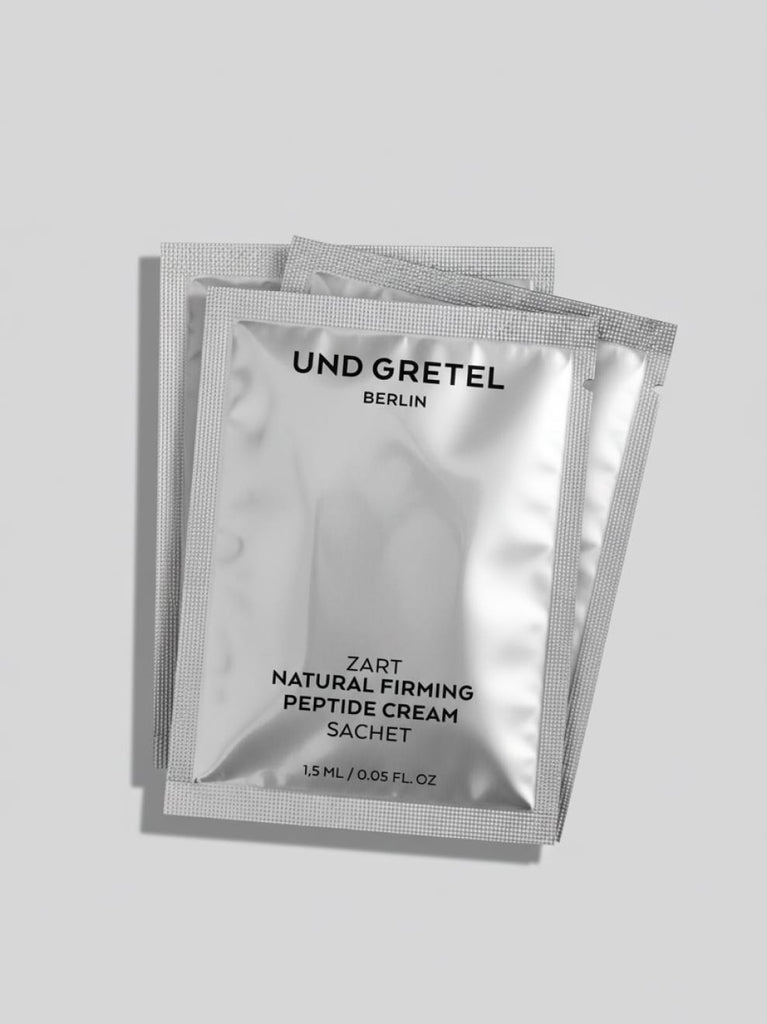 Face cream tester sachets ZART tester sachets